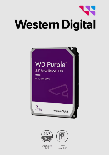 WD Purple 3TB.
